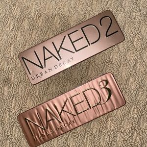 Urban decay Naked 2 and 3 pallet